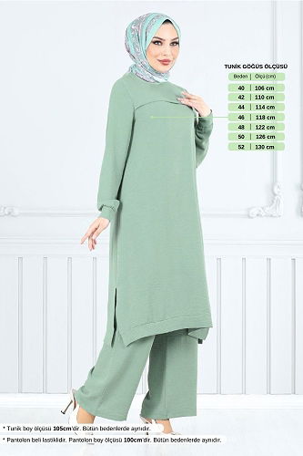 moda selvim Combined 351DVL897-M Mint - Thumbnail