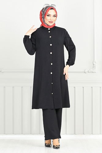 moda selvim Combined 357DVL897-M Black - Thumbnail