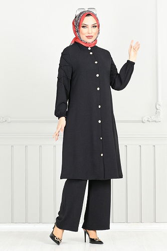 moda selvim Combined 357DVL897-M Black - Thumbnail