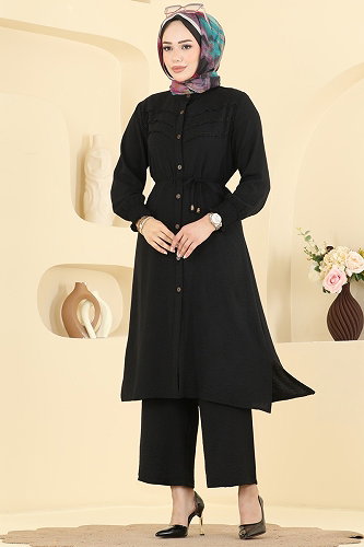 moda selvim Combined 358ORG1169 Black - Thumbnail