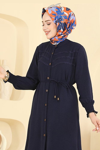 moda selvim Combined 358ORG1169 Navy Blue - Thumbnail