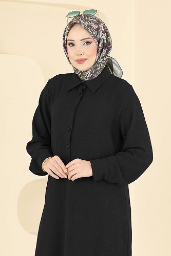 moda selvim Combined 3606ZNN863 Black - Thumbnail