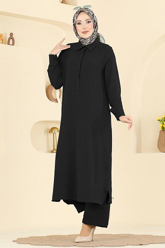 moda selvim Combined 3606ZNN863 Black - Thumbnail