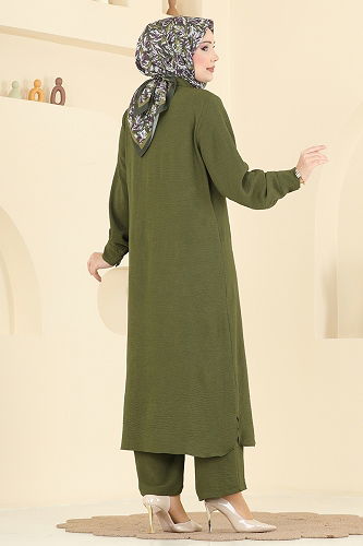 moda selvim Combined 3606ZNN863 Khaki - Thumbnail