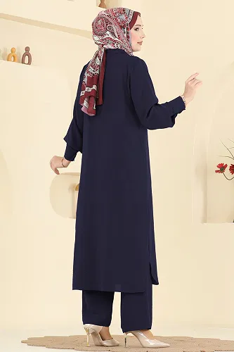 moda selvim Combined 3606ZNN863 Navy Blue - Thumbnail