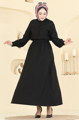 moda selvim Combined 364ASN888 Black - Thumbnail