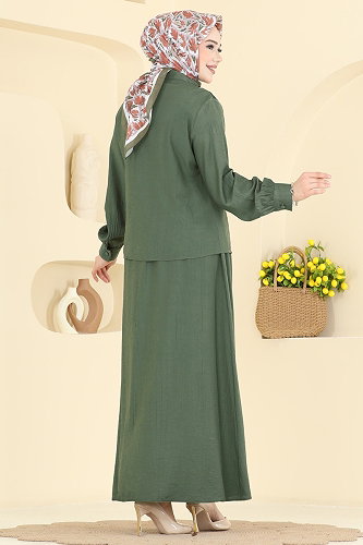 moda selvim Combined 364ASN888 Khaki - Thumbnail