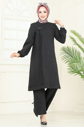 moda selvim Combined 366DVL817 Black - Thumbnail