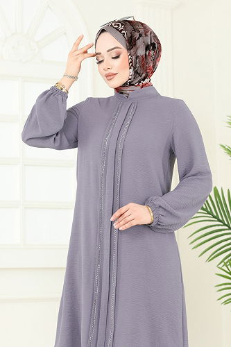 moda selvim Combined 367DVL817 Light Gray - Thumbnail