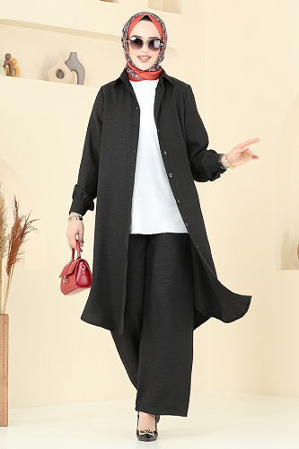 moda selvim Combined 368DVL817 Black - Thumbnail