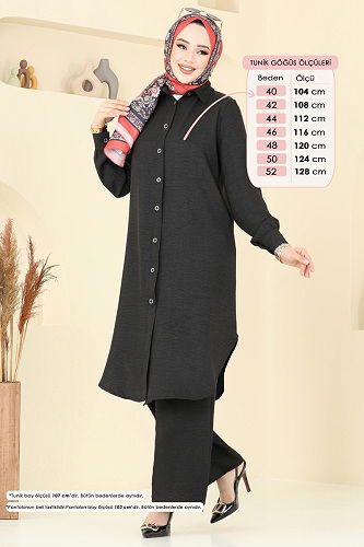 moda selvim Combined 368DVL817 Black - Thumbnail