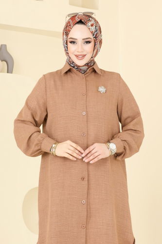 moda selvim طقم لاتيه 368DVL817 - Thumbnail