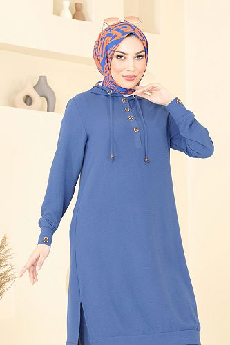 moda selvim Combined 370DVL817 Indigo - Thumbnail