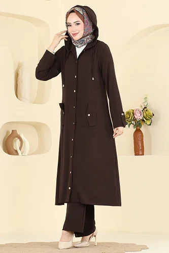 moda selvim Combined 3745YMC1171 Brown - Thumbnail