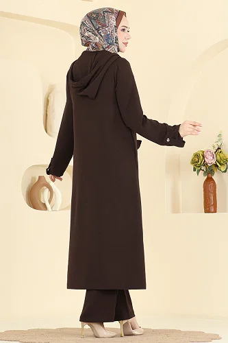 moda selvim Combined 3745YMC1171 Brown - Thumbnail