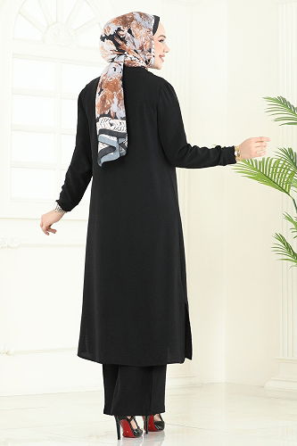 moda selvim Combined 374DVL817 Black - Thumbnail