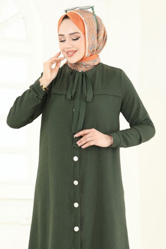 moda selvim Combined 374DVL817 Khaki - Thumbnail