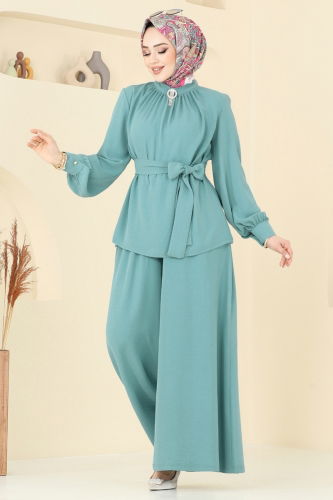 moda selvim Combined 375DVL817 Light Mint - Thumbnail