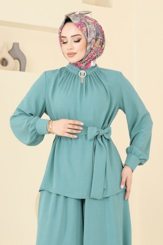 moda selvim Combined 375DVL817 Light Mint - Thumbnail