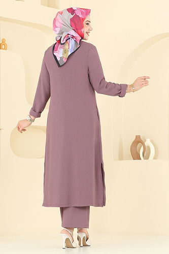 moda selvim Combined 379DVL817 Dark Lilac - Thumbnail