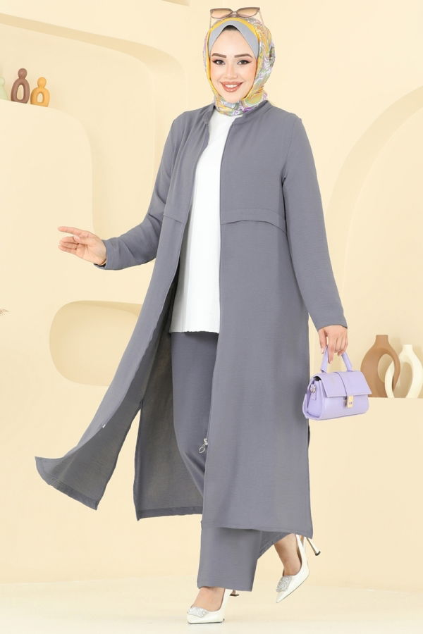 Modaselvim خصم صافٍ20%+20% في سلة التسوق طقم رمادي 379DVL817