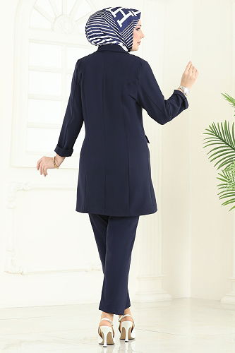 moda selvim Combined 380MP806 Navy Blue - Thumbnail