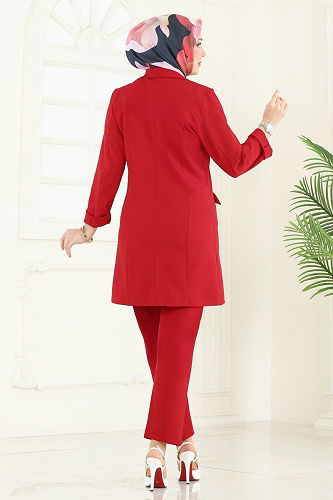 moda selvim Combined 380MP806 Red - Thumbnail