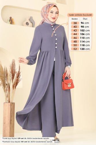 moda selvim Combined 383DVL817 Anthracite - Thumbnail