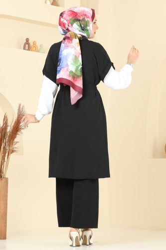 moda selvim Combined 384DVL817 Black - Thumbnail