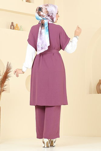 moda selvim Combined 384DVL817 Dark Lilac - Thumbnail