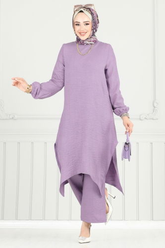 moda selvim Combined 385DVL817 Lilac - Thumbnail