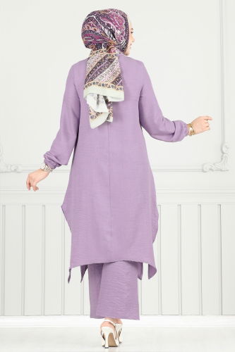 moda selvim Combined 385DVL817 Lilac - Thumbnail