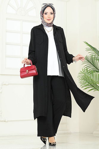 moda selvim Combined 388DVL817 Black - Thumbnail