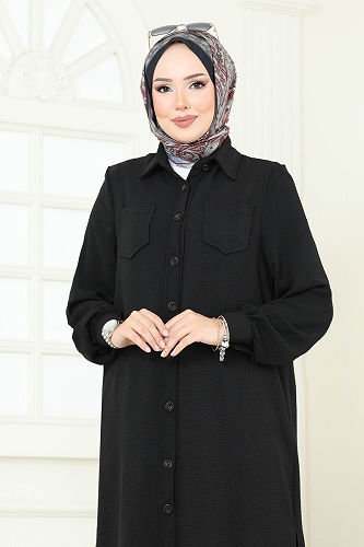 moda selvim Combined 388DVL817 Black - Thumbnail