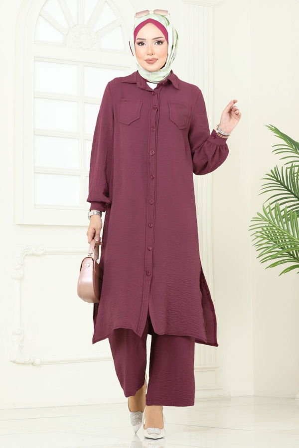 Modaselvim NET 20%+20% DISCOUNT IN THE CARD Combined 388DVL817 Dark Lilac