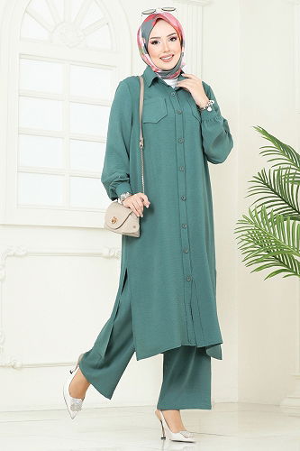 moda selvim Combined 388DVL817 Mint - Thumbnail