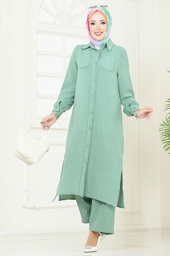 moda selvim Combined 388DVL817 Water Green - Thumbnail