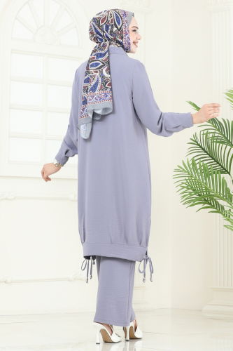 moda selvim Combined 389DVL817 Gray - Thumbnail
