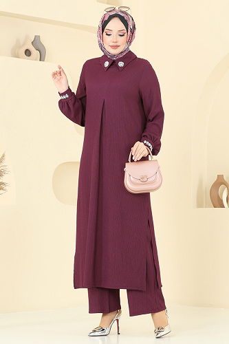 moda selvim Combined 398DVL817 Damson - Thumbnail