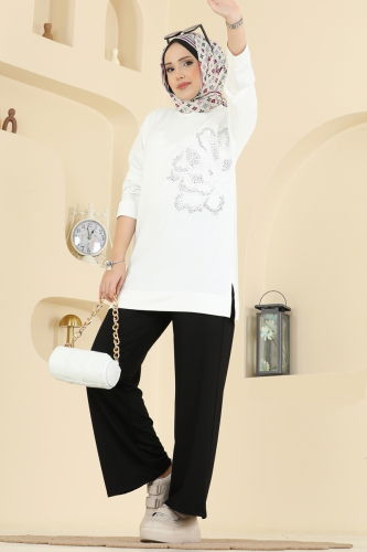 U.Z. - Combined 3999UZ662 Ecru & Black