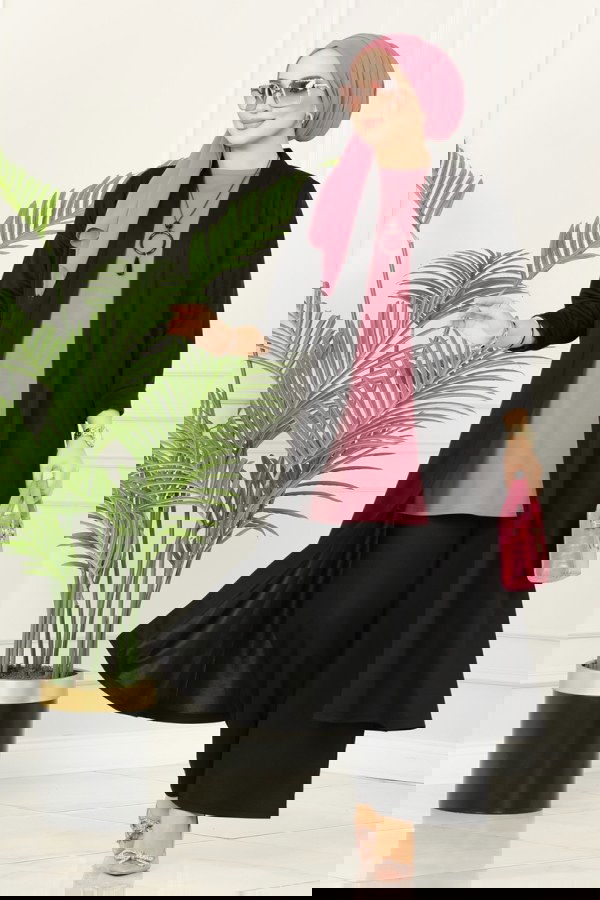 Modaselvim خصم صافٍ20%+20% في سلة التسوق طقم وردي واسود 4002YNS793