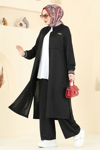 moda selvim Combined 400DVL817 Black - Thumbnail