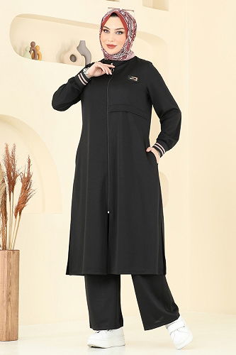 moda selvim Combined 400DVL817 Black - Thumbnail