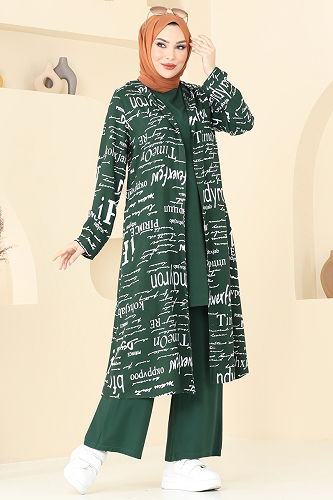 moda selvim Combined 4012BG354 Emerald - Thumbnail