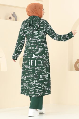moda selvim 4012BG354 زمردي - Thumbnail