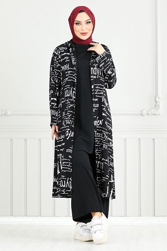 moda selvim Combined 4012BGS895-M Black - Thumbnail