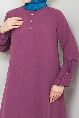 moda selvim Combined 4012MH1062-M Dark Lilac - Thumbnail