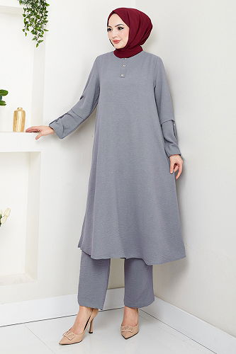 moda selvim Combined 4012MH1062-M Gray - Thumbnail