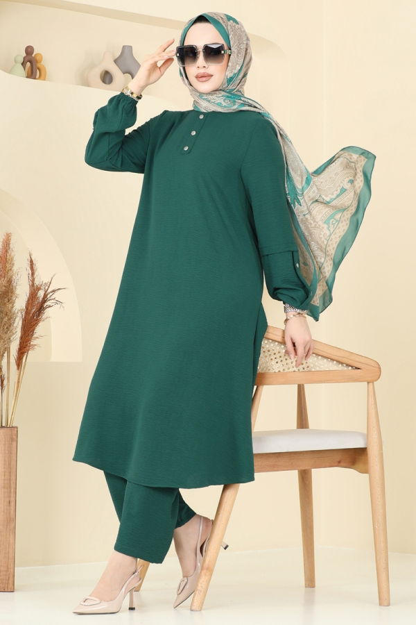 Modaselvim NET 20%+20% DISCOUNT IN THE CARD Combined 4012MH427 Emerald