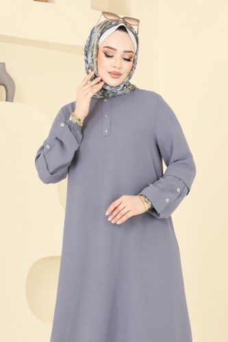 moda selvim Combined 4012MH427 Gray - Thumbnail